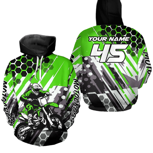 Custom Motocross Hoodie for Men Women Dirt Bike Racing Hoodie Custom Riding Shirt MH423