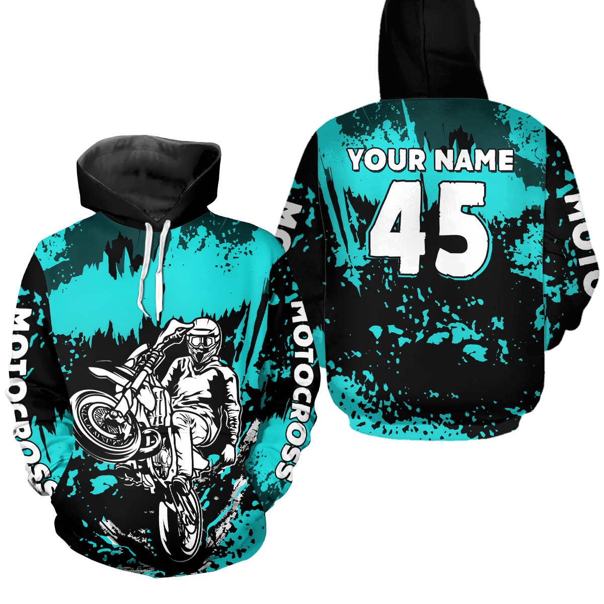 Custom Youth Motocross Hoodie for Kid Men Women Dirt Bike Hoodies Motorcycle Hoodie HOT30