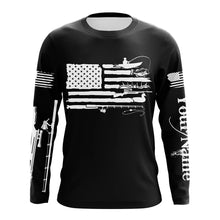 Load image into Gallery viewer, American Flag UV Protection Fishing Hunting Shirt For Fisherman Hunter A44