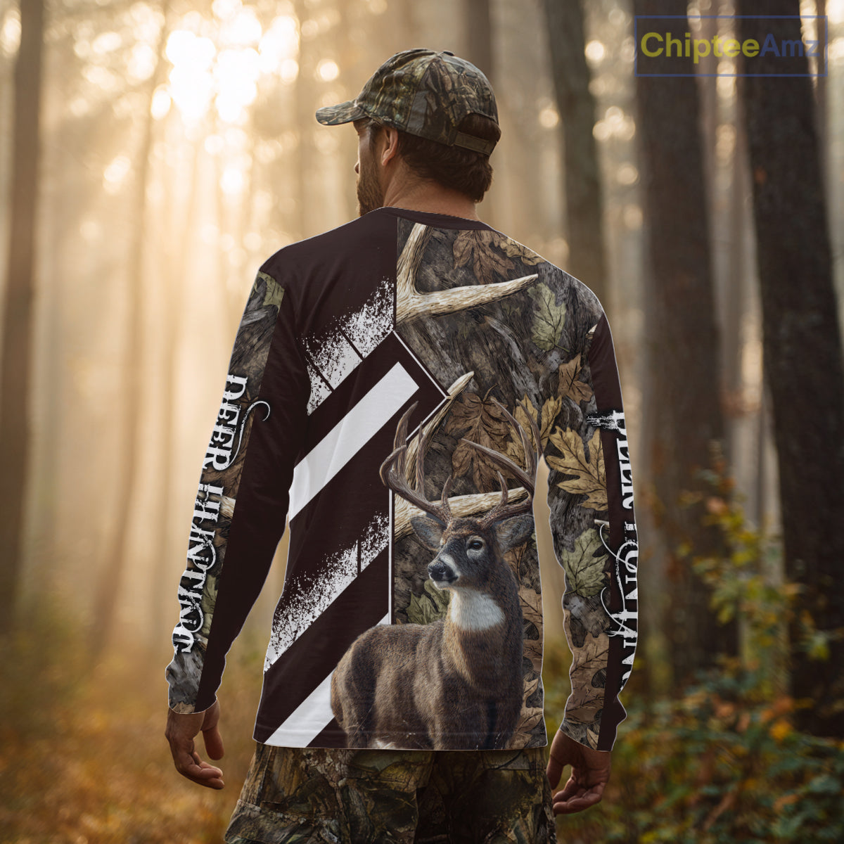 Custom Camo Deer Shed 3D Animal Deer Hunting Shirt Best Hunting Clothes For Season NHT213
