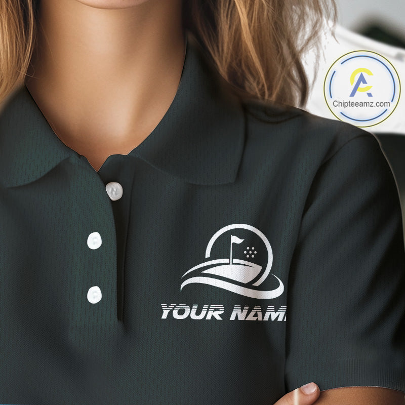 Custom Golf Team Polo Shirt For Women With Colorful Club Design, Matching Golf Shirt For Team NBT780