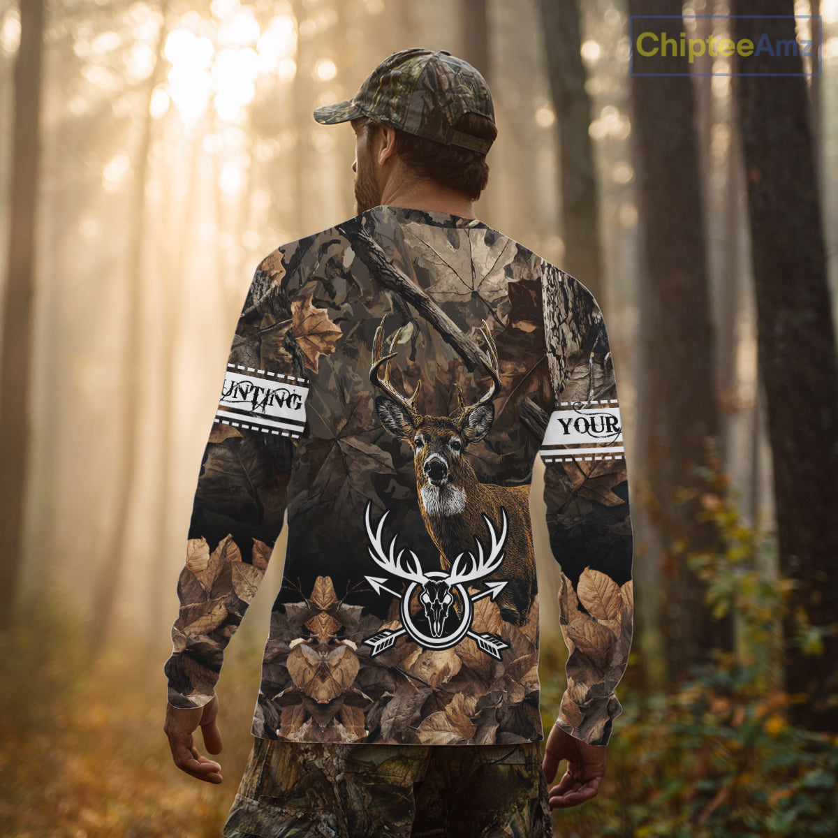 Deer Hunting Custom Name Camouflage Hunting Clothing, Deer Hunting Shirt, Hunting Gifts NBT289