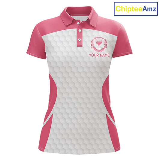Womens Funny Golf Shirts Pub Flamingo Golf Clothing Custom Golf Team Polo, Golf Upf Shirts NYN2997