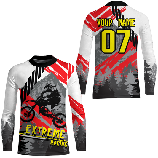 Motocross Racing Off-road Jersey Youth Men Women Dirt Bike Riding Shirt Motorcycle XM304