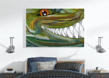 Load image into Gallery viewer, Funny Musky fishing art Matte Canvas ChipteeAmz's art Muskellunge wall art AT035