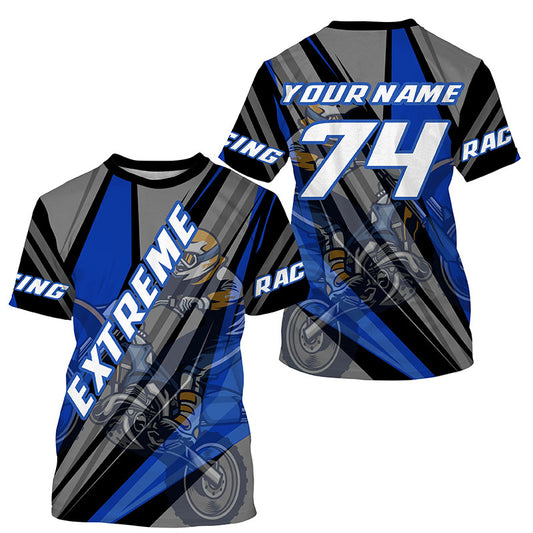 Extreme dirt bike riding jersey custom kid women men UPF30+ Motocross shirt off-road motorcycle PDT286