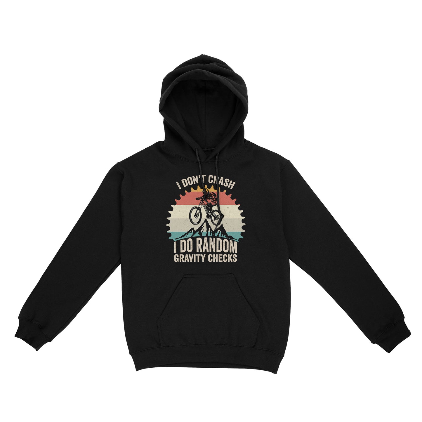 Mountain Bike T-shirt, Long Sleeve, Hoodie| I Don't Crash Biker Lover Shirt, Cyclist Shirt, Biker Tee| JTS460
