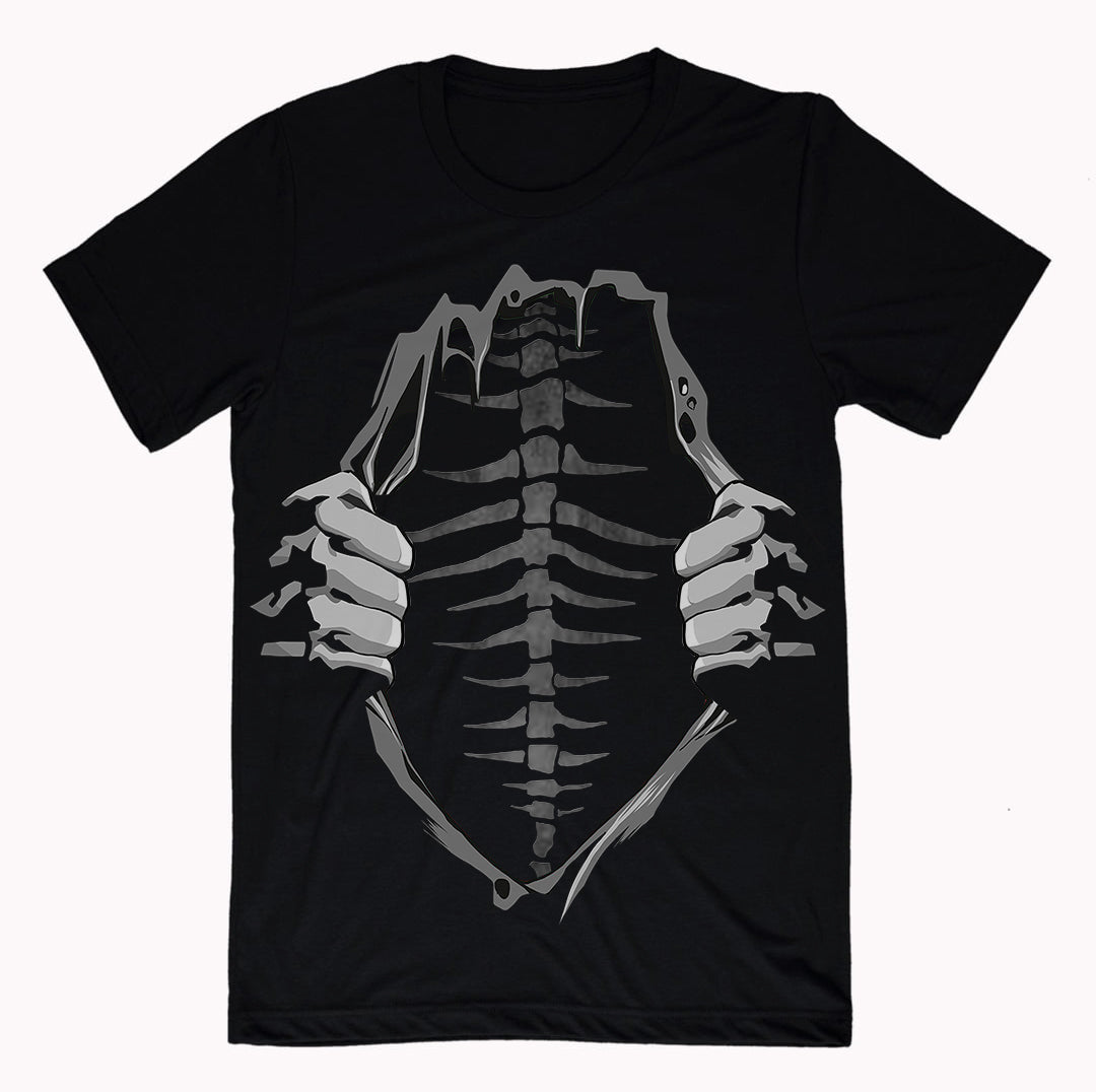 My spine is fish bone large print shirt fisherman gift