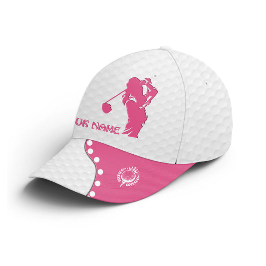Women Golfer hat custom name multi-color white golf hats Unisex Baseball women golf hats, golfing gift NQS5061