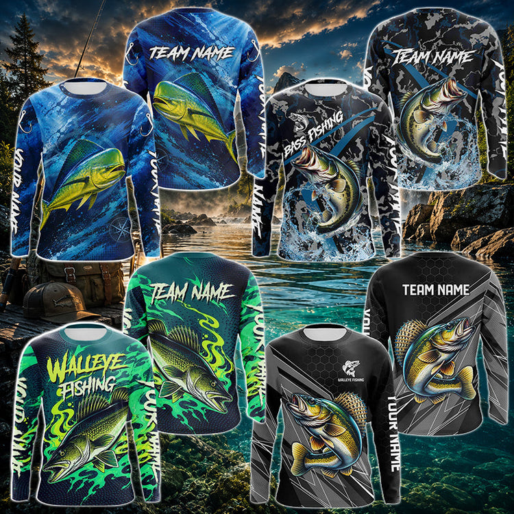 personalized fishing shirts