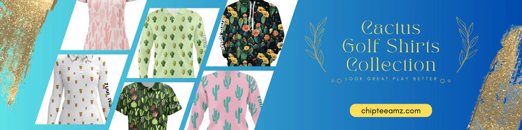 cactus golf shirt