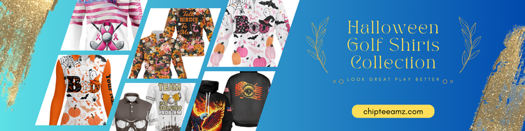 halloween golf shirts