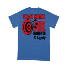 Load image into Gallery viewer, One Hundred &amp; Eighty Custom Dart Team Shirts For Men-Women, Darts For Gift NYN0180