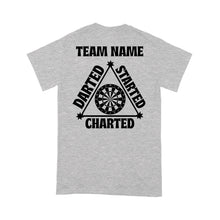 Load image into Gallery viewer, Darted Started Charted Custom Dart Team Shirts For Men-Women, Darts For Gift NYN0179