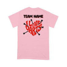 Load image into Gallery viewer, I Love Darts Custom Dart Team Shirts Dart Shirts For Men-Women, Darts For Gift NYN0178