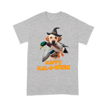 Load image into Gallery viewer, Yellow Labs duck hunting Halloween T-shirt FSD4597 D02