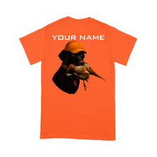 Load image into Gallery viewer, Black Labrador Retriever Pheasant hunting Shirt for Hunter FSD4719 D03