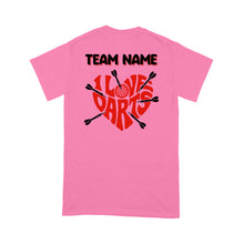 Load image into Gallery viewer, I Love Darts Custom Dart Team Shirts Dart Shirts For Men-Women, Darts For Gift NYN0178