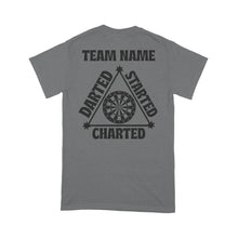 Load image into Gallery viewer, Darted Started Charted Custom Dart Team Shirts For Men-Women, Darts For Gift NYN0179