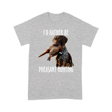 Load image into Gallery viewer, German Shorthaired Pointer Pheasant Hunting T-shirt FSD4584