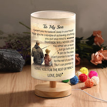 Load image into Gallery viewer, Father Son Fishing Table Lamp Son Gifts from Dad, Father and Son Fishing Lamp gift for Son CTNL1