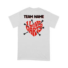 Load image into Gallery viewer, I Love Darts Custom Dart Team Shirts Dart Shirts For Men-Women, Darts For Gift NYN0178
