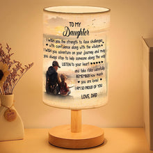 Load image into Gallery viewer, Father Daughter Fishing Table Lamp gifts for Daughter from Dad, Dad Daughter Fishing Lamp Daughter gifts CTNL2