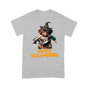 Chocolate Labs duck hunting Halloween T-shirt FSD4596 D02