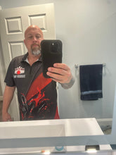 Load image into Gallery viewer, Multi Colors And Styles Custom Name Fire Flame Bowling Team Shirts For Men, Women And Kids IPHW6185