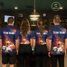 Load image into Gallery viewer, Funny Chicken Billiard Shirts for Women Custom 8 Ball Billiard Jersey Pool Shirt Polo &amp; 1/4-Zip BHT6