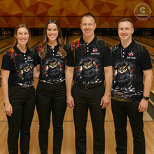 Load image into Gallery viewer, Personalized Owl Bowling Jersey Bowling Team Shirt Polo &amp; 1/4-Zip Bowling Outfit for Men QZT865
