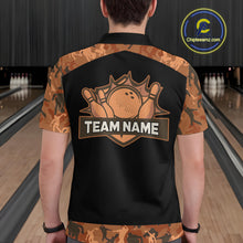 Load image into Gallery viewer, Tiger Bowling Shirt Custom Bowling Team Jersey for Men Bowling Outfit Polo &amp; 1/4-Zip QZT772