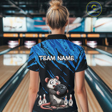 Load image into Gallery viewer, Custom Funny Opossum Bowling Team Jersey Ugly Bowling Shirt League for Women Bowling Gift QZT846