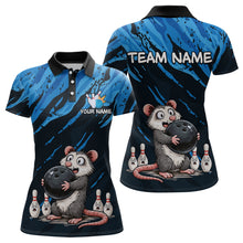 Load image into Gallery viewer, Custom Funny Opossum Bowling Team Jersey Ugly Bowling Shirt League for Women Bowling Gift QZT846