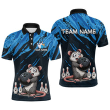 Load image into Gallery viewer, Custom Funny Opossum Bowling Team Jersey Ugly Bowling Shirt League for Men Bowling Gift QZT846