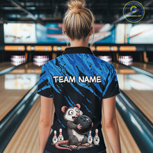 Load image into Gallery viewer, Custom Funny Opossum Bowling Team Jersey Ugly Bowling Shirt League for Women Bowling Gift QZT846