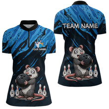 Load image into Gallery viewer, Custom Funny Opossum Bowling Team Jersey Ugly Bowling Shirt League for Women Bowling Gift QZT846