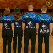Load image into Gallery viewer, Custom Funny Opossum Bowling Team Jersey Ugly Bowling Shirt League for Women Bowling Gift QZT846