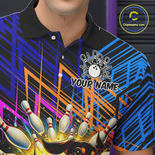Load image into Gallery viewer, Multicolor Funny Dachshund Bowling Shirt Custom Bowling Team Jersey for Men Polo &amp; Quarter-Zip Bowling Outfit QZT941