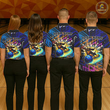 Load image into Gallery viewer, Funny Dachshund Bowling Shirt Custom Bowling Team Jersey for Women Polo &amp; 1/4-Zip Bowling Outfit QZT941
