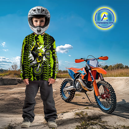 Custom Motocross Jersey for Kids Women Men Dirt Bike Shirts Motorcycle Riding Shirt XM497