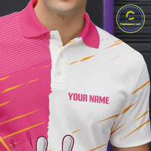 Load image into Gallery viewer, Beer Bowling Shirts Pink&amp;White Beer Bowling Jersey for Team Women Men Bowl League MBL259