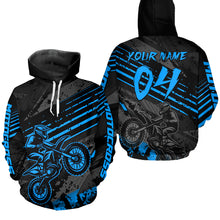 Load image into Gallery viewer, Custom Motocross Hoodie Men Women Dirt Bike Racing Hoodie Custom Riding Shirt MH444