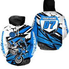 Load image into Gallery viewer, Custom Motocross Hoodie for Men Women Adult Dirt Bike Racing Hoodie Riding Shirt MH446
