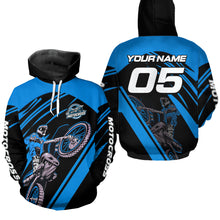 Load image into Gallery viewer, Custom Motocross Racing Hoodie for Men Women Adult Dirt Bike Hoodie Riding Shirt MH456