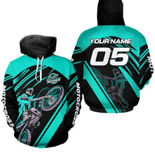 Load image into Gallery viewer, Custom Motocross Racing Hoodie for Men Women Adult Dirt Bike Hoodie Riding Shirt MH456
