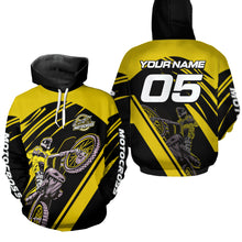 Load image into Gallery viewer, Custom Motocross Racing Hoodie for Men Women Adult Dirt Bike Hoodie Riding Shirt MH456