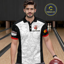 Load image into Gallery viewer, Funny Turkey Bowling Shirts for Women Men Team Bowling Jerseys for Thanksgiving MBL177
