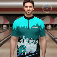 Load image into Gallery viewer, Custom Bowling Shirts for Women Men Bowling Jersey Polo &amp; 1/4 Zip Shirt for Team MBL221