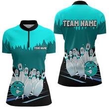 Load image into Gallery viewer, Custom Bowling Shirts for Women Men Bowling Jersey Polo &amp; 1/4 Zip Shirt for Team MBL221